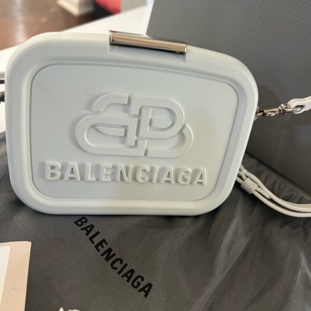 Balenciaga White Crossbody Bag